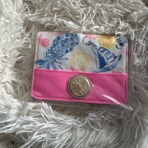 Lilly Pulitzer Pink and Blue Floral Bag